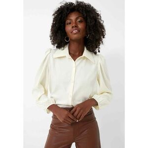 Tuckernuck Serena Elegant Cream Women's Blouse L